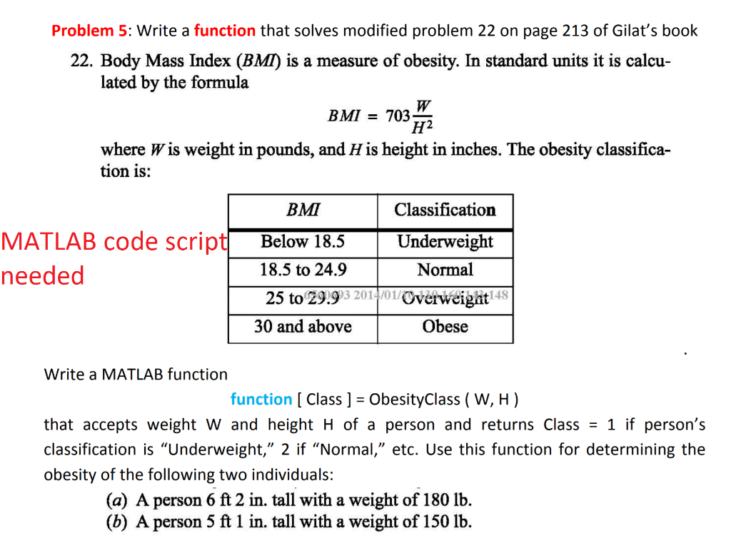Solved Problem 5 Write A Function That Solves Modified P