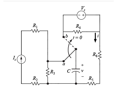 Solved Part A - If the switch in the circuit has been | Chegg.com