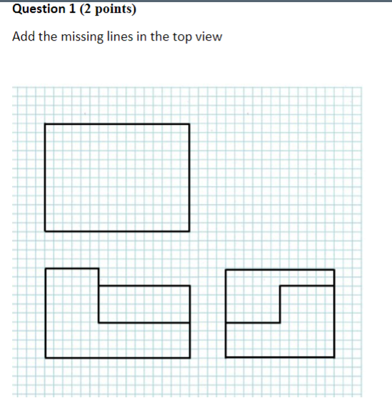 Solved Question 1 (2 points) Add the missing lines in the | Chegg.com