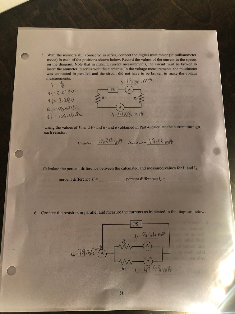 Solved Calculate the total current Is by adding I, and I. | Chegg.com