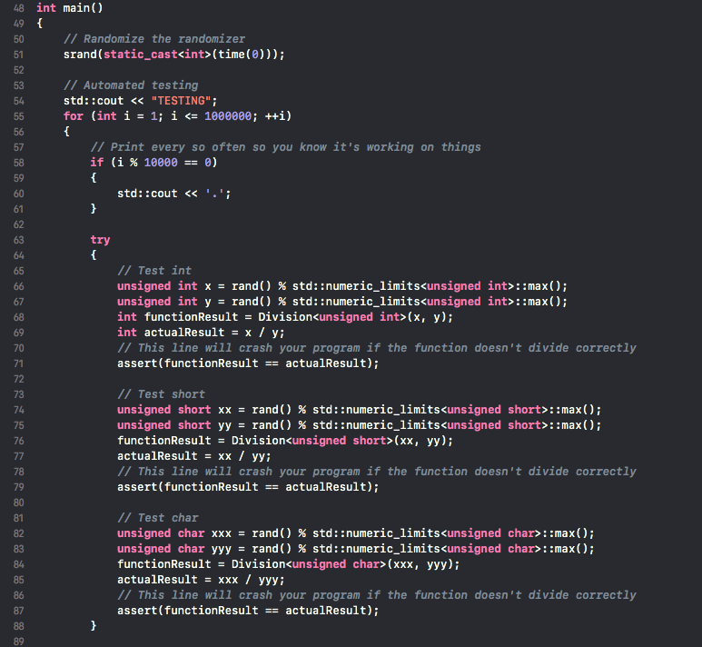 Solved QUESTION 1 Develop a C++ template function that | Chegg.com