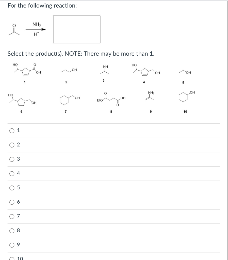 Solved Question 3 1 pts Match the structures with the most | Chegg.com