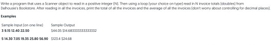 Write a program that uses a Scanner object to read in a positive integer (NL Then using a loop lyour choice on type] read in