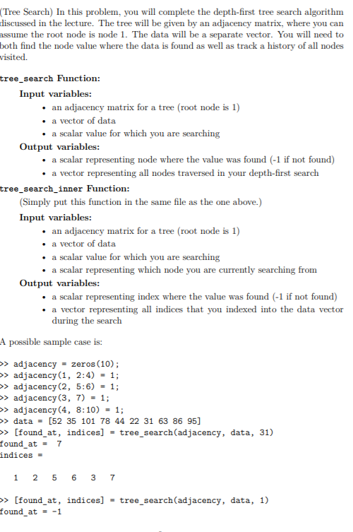 Solved Please use Recursion in MATLAB / Octave to solve this | Chegg.com
