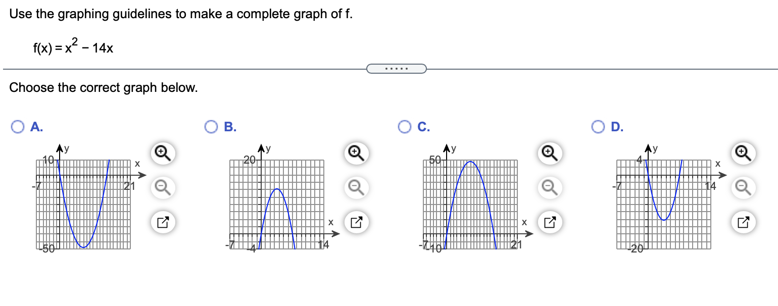 Solved Use the graphing guidelines to make a complete graph | Chegg.com