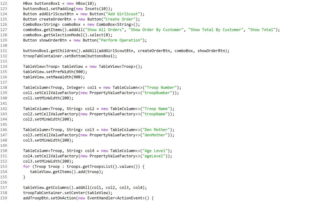 Solved I have been trying to insert help class that briefly | Chegg.com