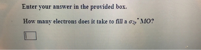 Solved Enter your answer in the provided box. How many | Chegg.com
