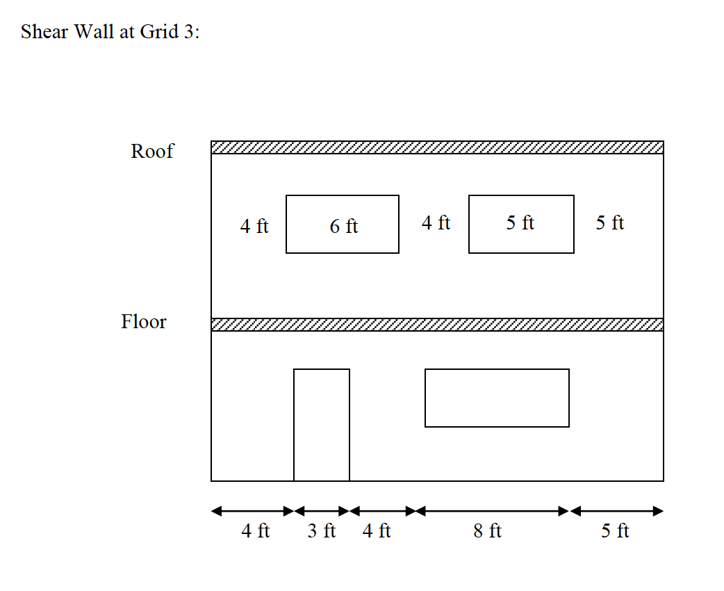 Solved 1. For The Two Story Wood Building Shown Below; 1st 