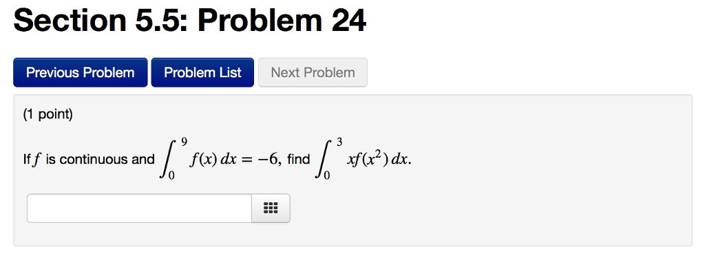 Solved Section 5.5: Problem 24 Previous Problem Problem List | Chegg.com