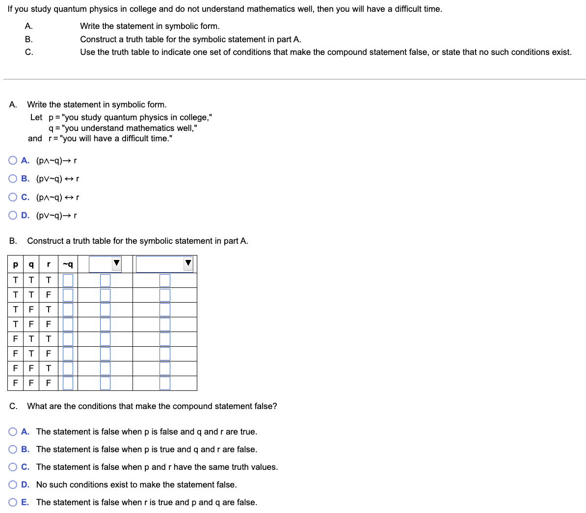 Solved If you study quantum physics in college and do not | Chegg.com