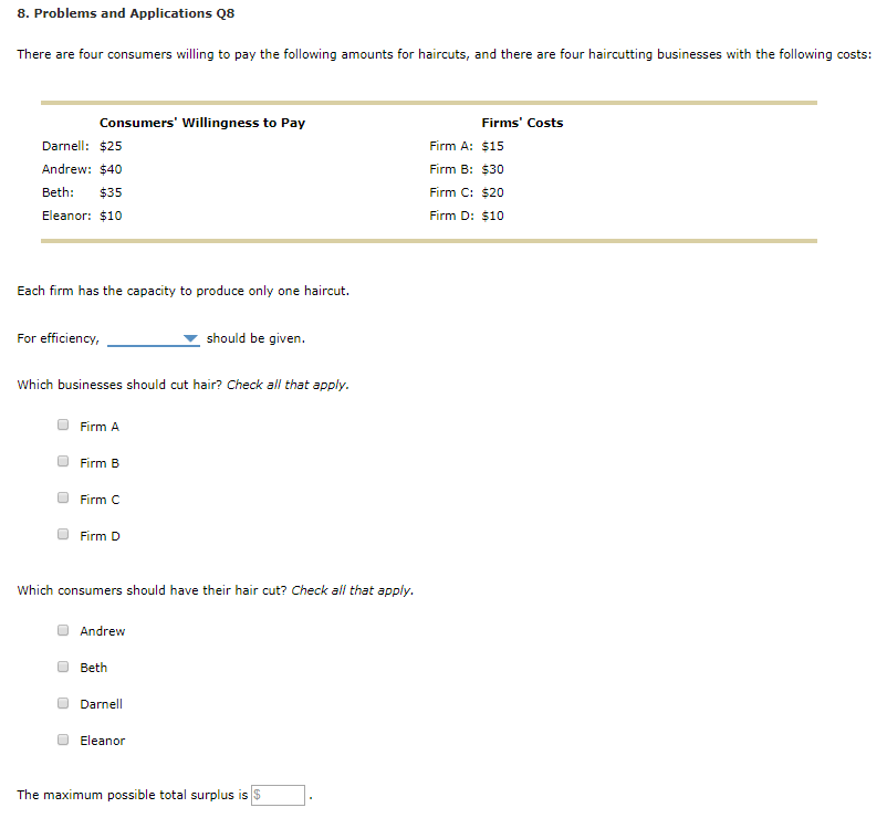 Solved 8. Problems And Applicati Ons Q8 There Are Four | Chegg.com