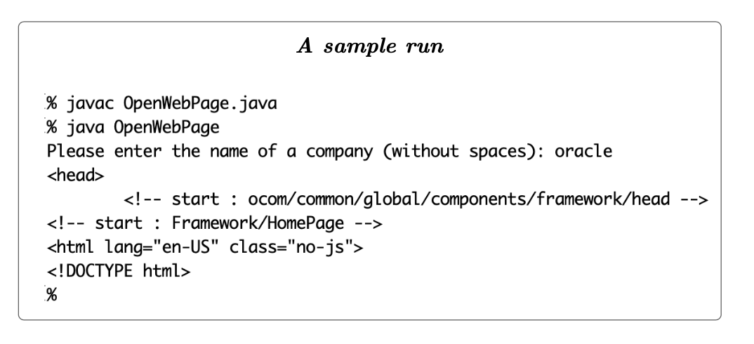 Solved Write a program in Java that reads a String from | Chegg.com