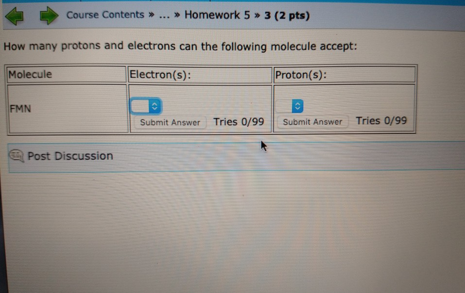Solved please respond with 1 or 2 electrons and 1 or 2 | Chegg.com