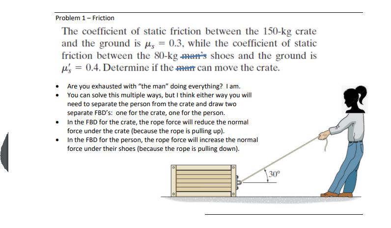 Solved The coefficient of static friction between the 150−kg | Chegg.com