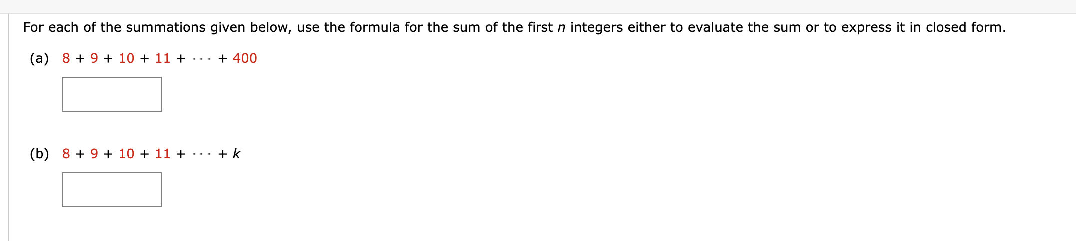 solved-for-each-of-the-summations-given-below-use-the-chegg