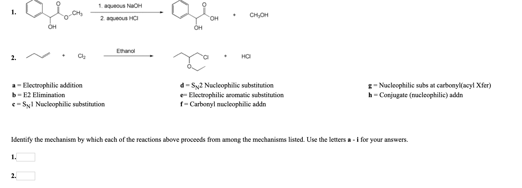 Solved 1. aqueous NaOH O-CH₂ 2. aqueous HCI OH OH + CH3OH ÓH | Chegg.com
