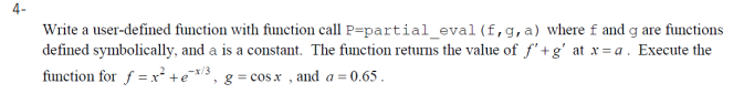 Solved Write a user-defined function with function call P= | Chegg.com