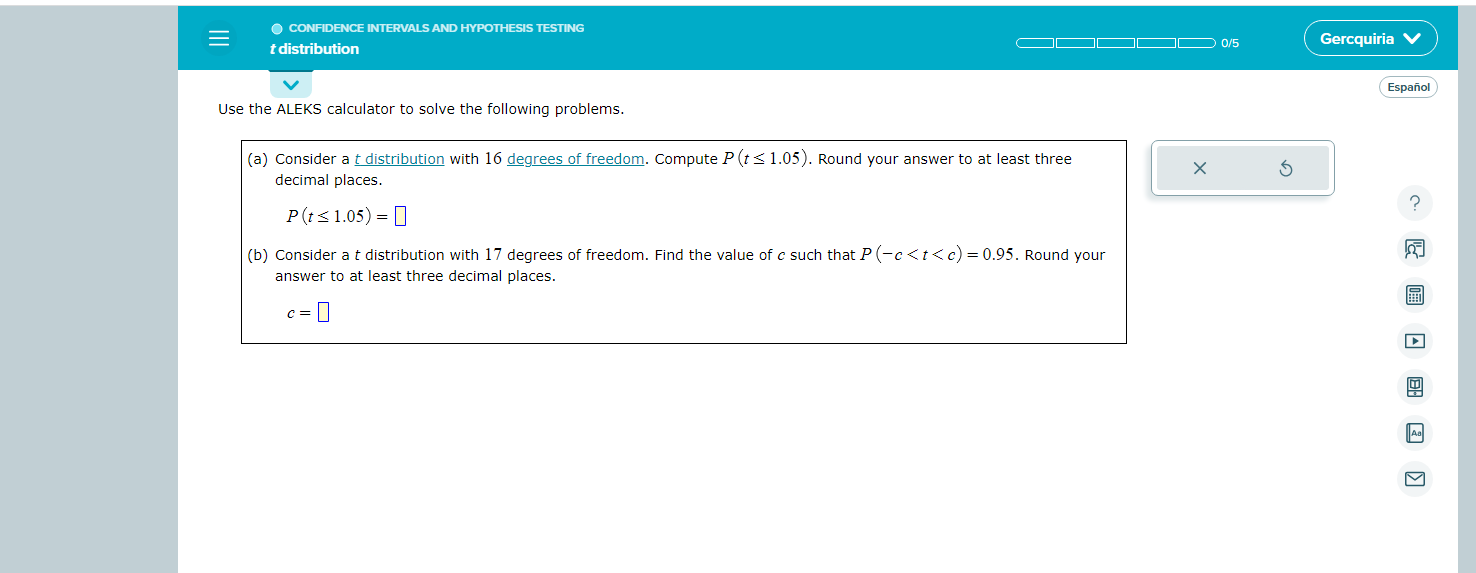 Solved Use the ALEKS calculator to solve the following | Chegg.com