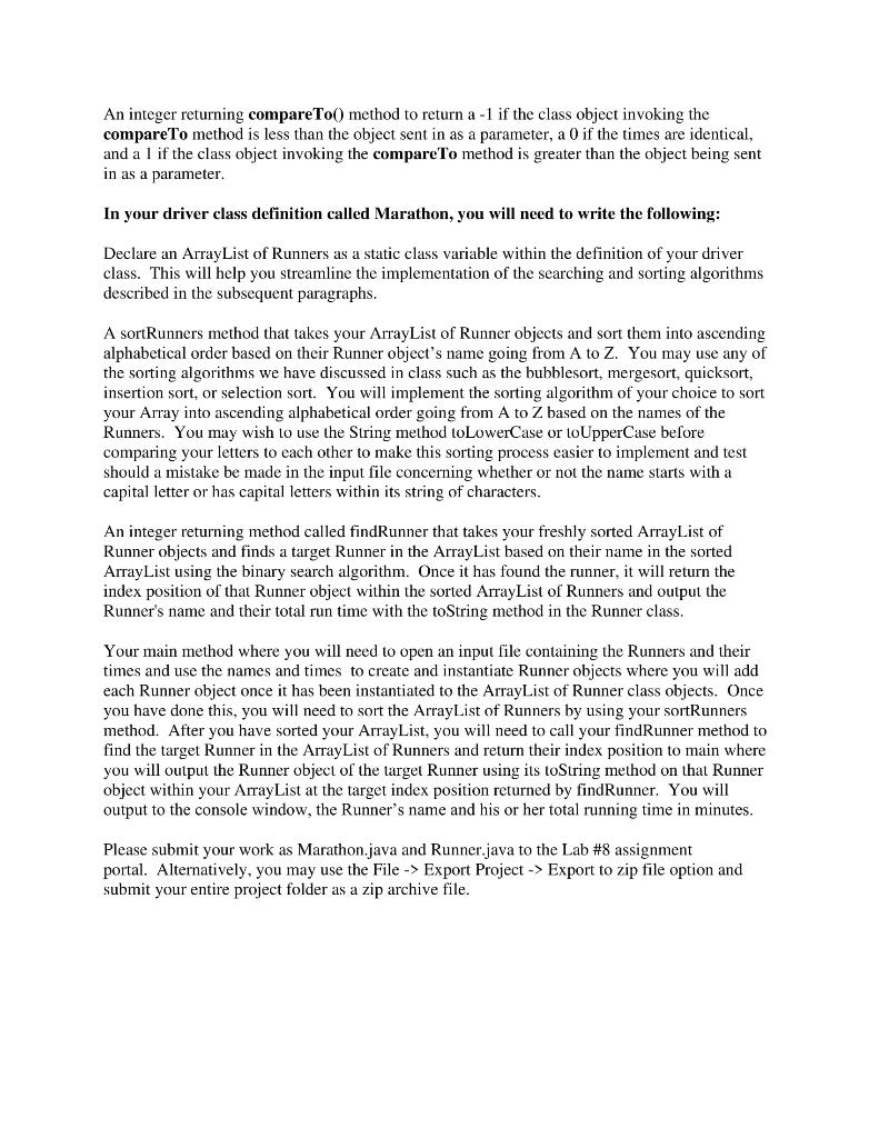 Lab #8 - Assignment Instructions: In this lab | Chegg.com