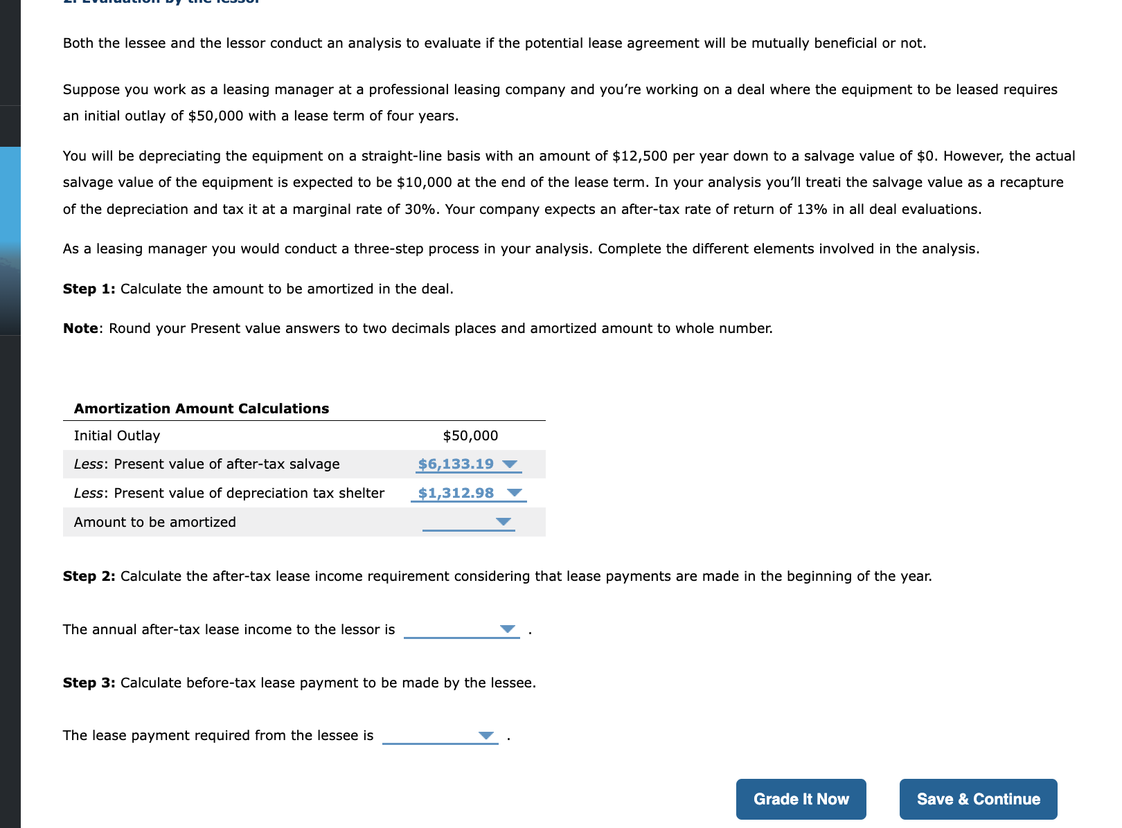 Solved Both The Lessee And The Lessor Conduct An Analysis To | Chegg.com