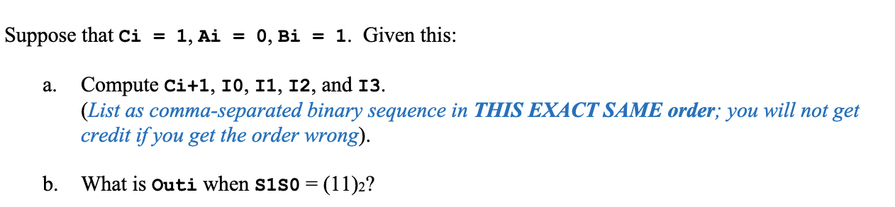 Solved Consider The Following Single-bit Adder Structure | Chegg.com ...