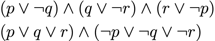 Solved 1. Check the following statements for satisfiability | Chegg.com