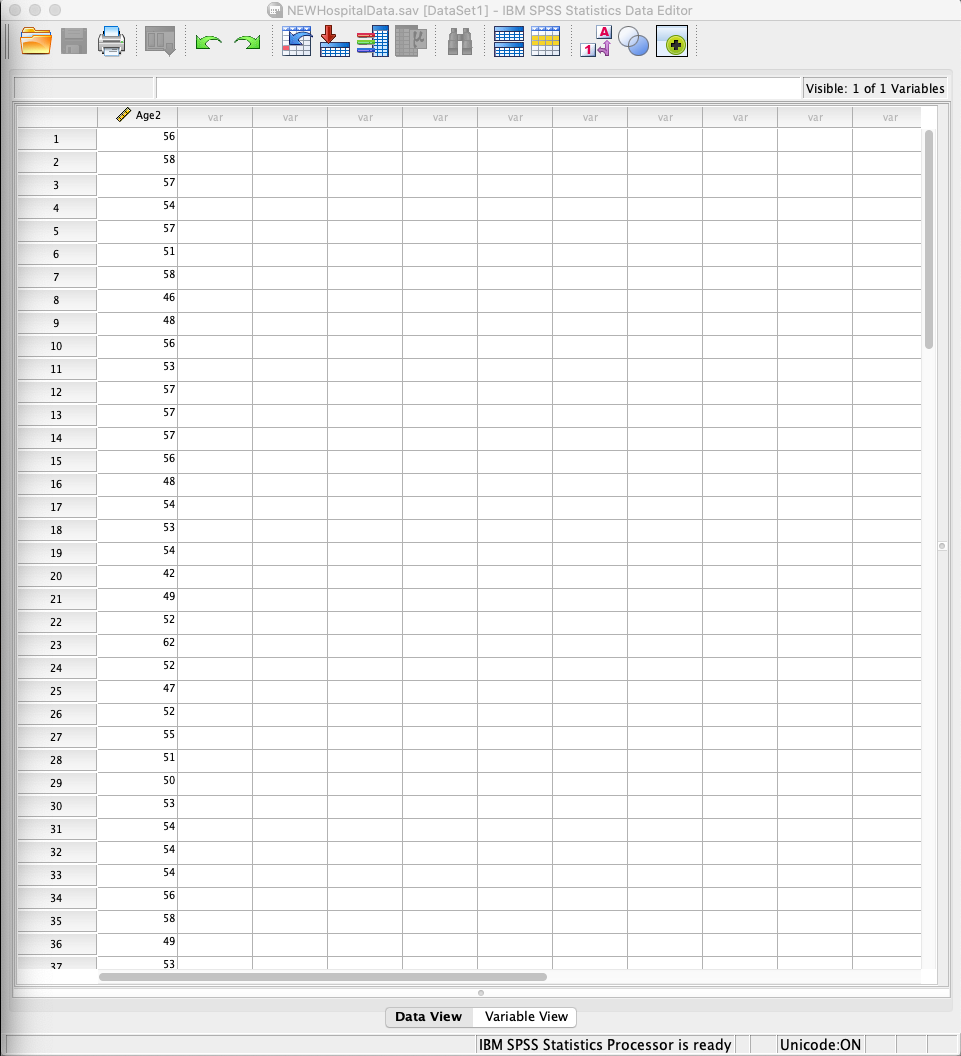 Solved Again using the variable Age2, generate an analysis | Chegg.com