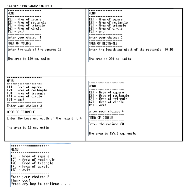 Solved ACTIVITY 1.2: User-defined Functions (Passing By | Chegg.com