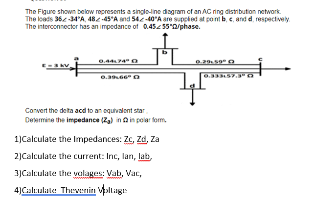 Solved The Figure shown below represents a single-line | Chegg.com