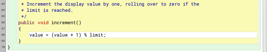 Solved ClockDisplay X Compile Undo Cut Copy Paste Find... | Chegg.com