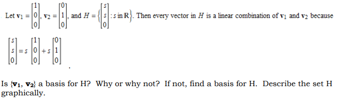 Solved Let Vi 10 12 1 And H 15 S In R Then Eve Chegg Com