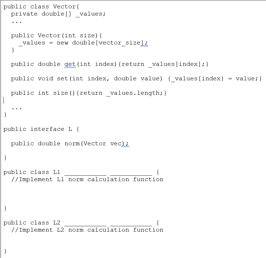 Design Norms In addition to the L-o norm, there are | Chegg.com