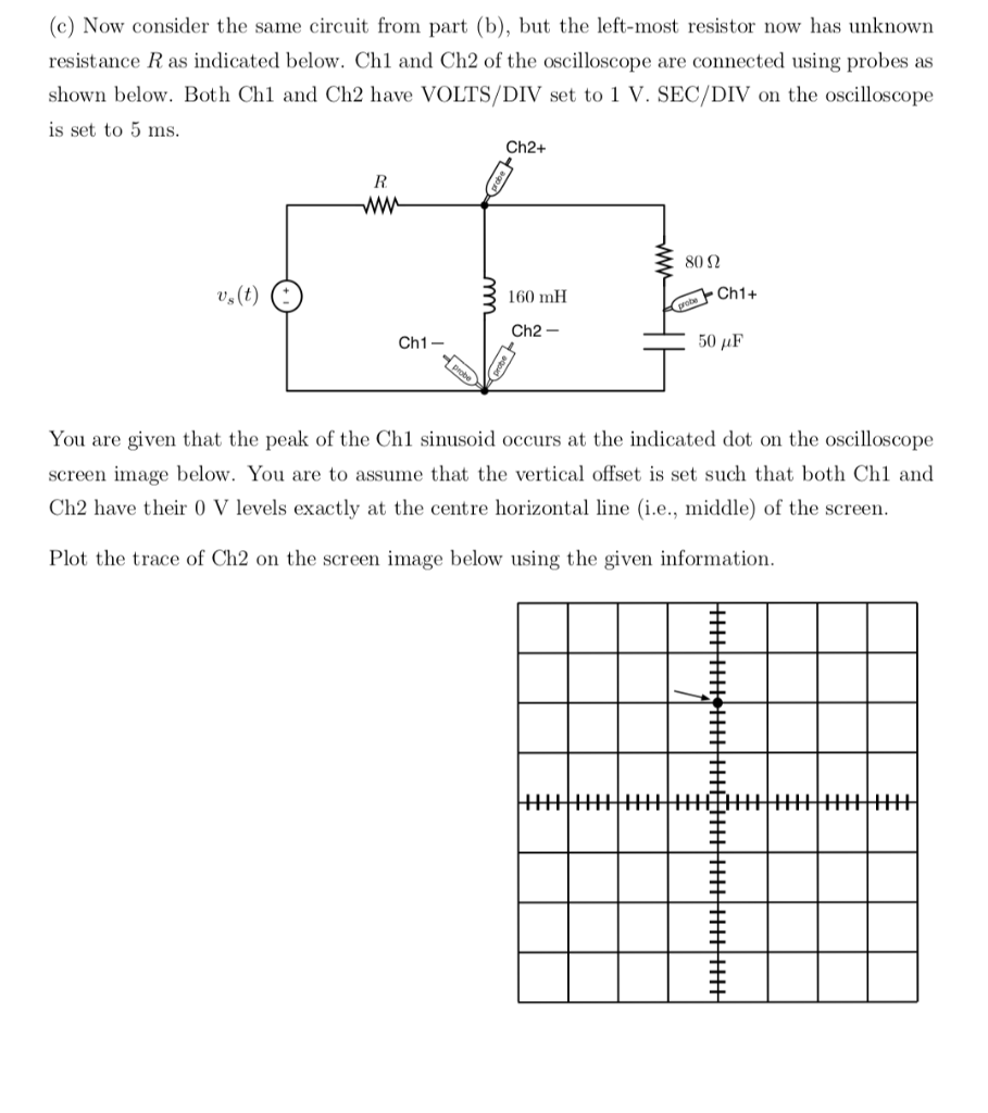 Solved (b) Consider The Circuit Below At Sinusoidal Steady | Chegg.com