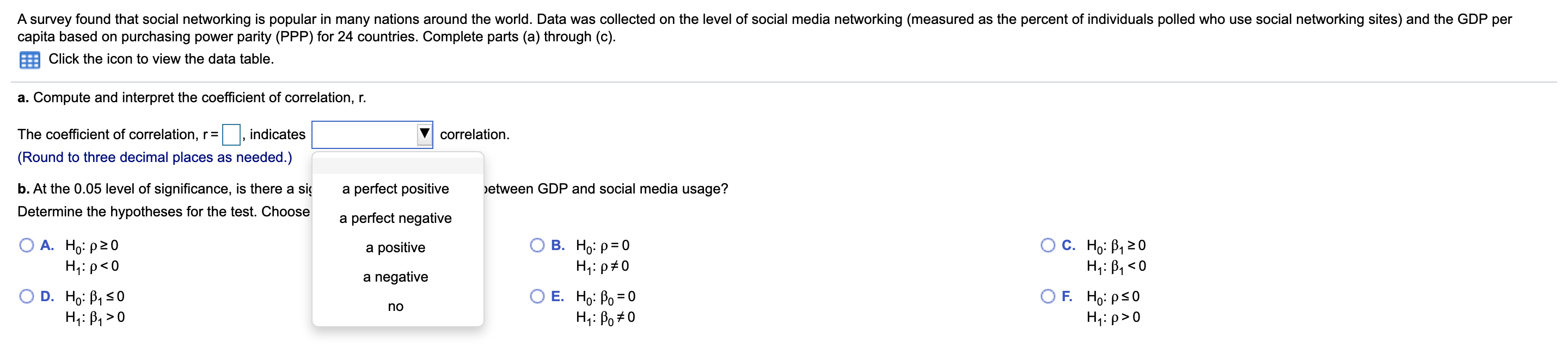 Solved A survey found that social networking is popular in | Chegg.com