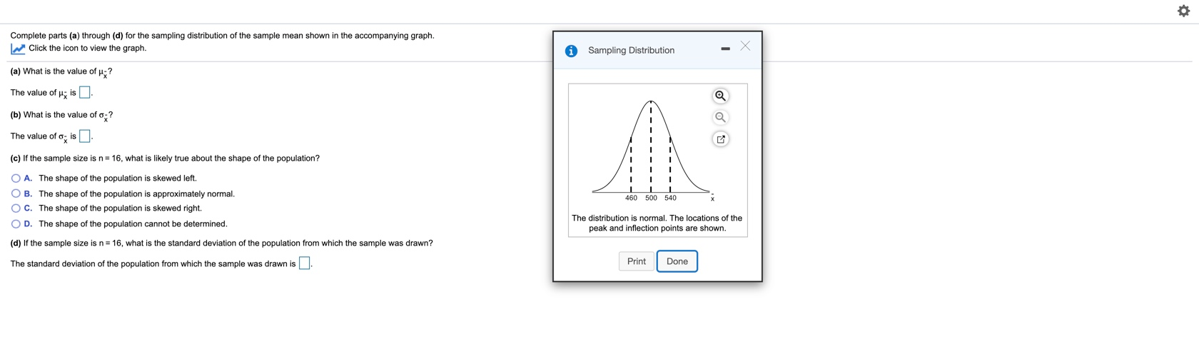 Solved Complete Parts (a) Through (d) For The Sampling | Chegg.com