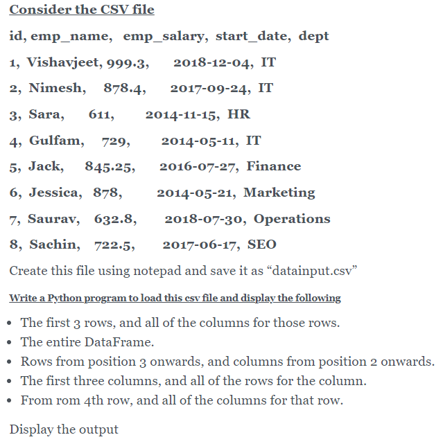 Solved please solve the following using python 3.8.3 please | Chegg.com