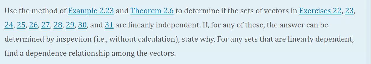 Solved Use the method of Example 2.23 and Theorem 2.6 to | Chegg.com