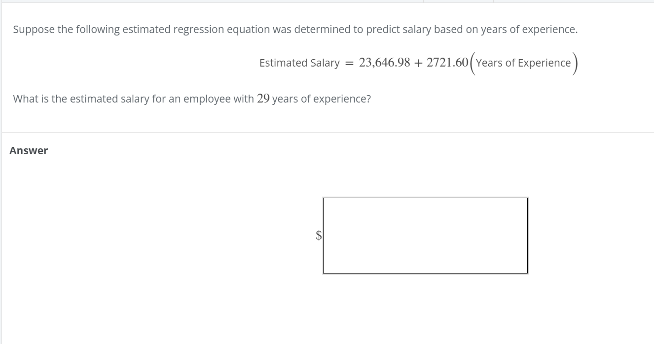 solved-suppose-the-following-estimated-regression-equation-chegg