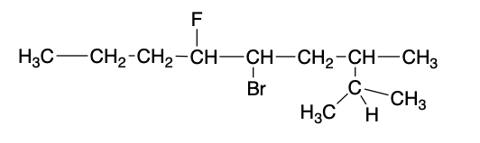 Solved Write the IUPAC name me for the compound below: : F | Chegg.com