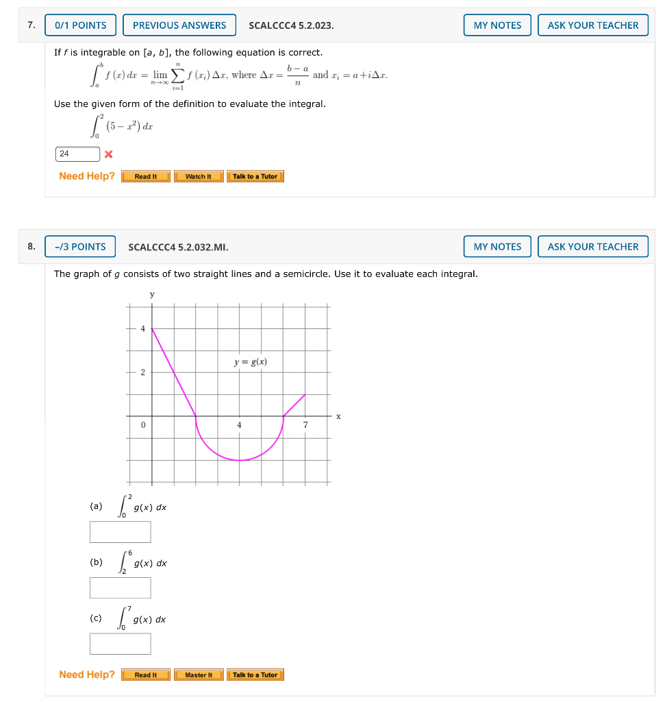 Solved If F Is Integrable On [a, B], The Following Equation | Chegg.com