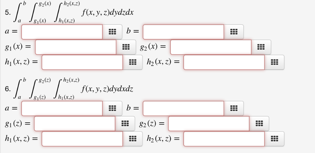 Solved Express The Integral ∭ef X Y Z Dv As An Iterated