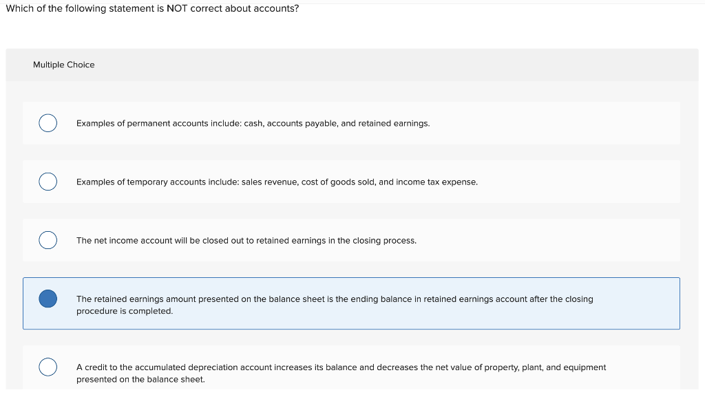 Which of the following statements is NOT true?