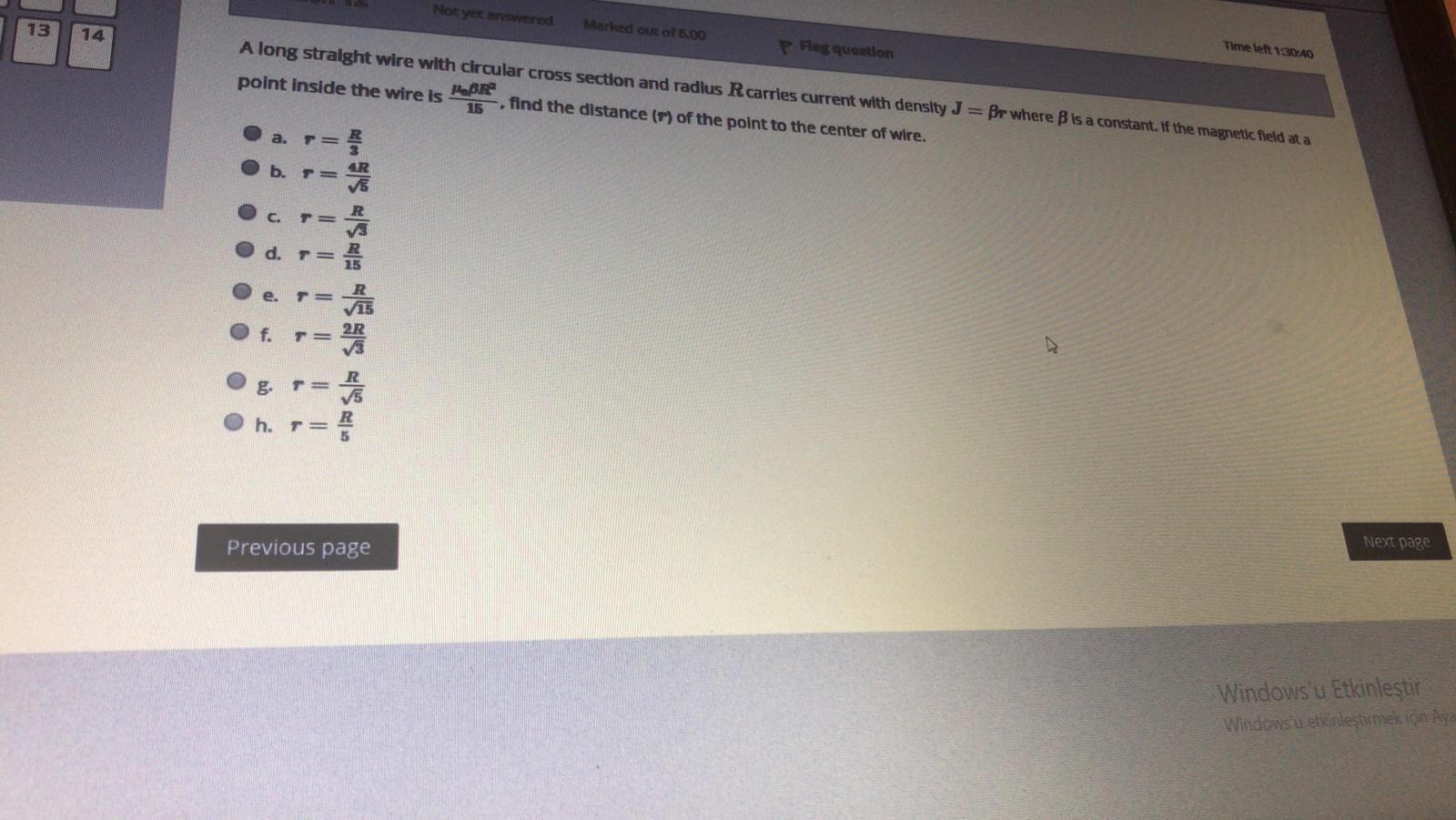 Solved Not Yet Answered 13 Marted Out Of 6.00 14 Pag | Chegg.com