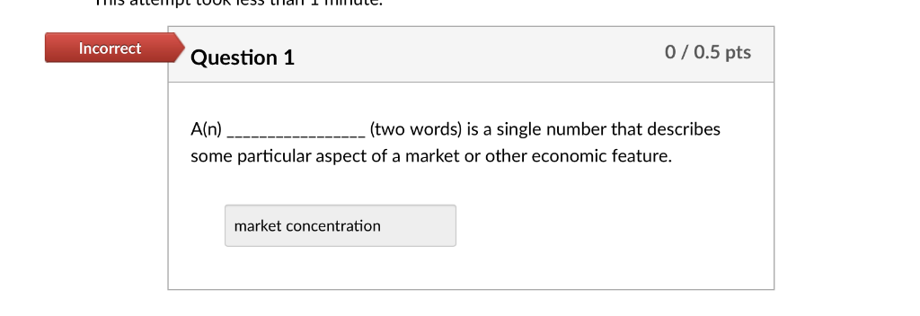 Solved I cannot figure this answer out. I have tried market | Chegg.com