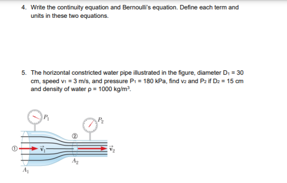 Solved Lab 10: Fluid Pressure and Flow Part A Theory Please | Chegg.com