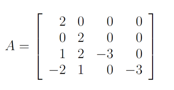 Solved Determine if the given A is diagonalizable. If so, | Chegg.com