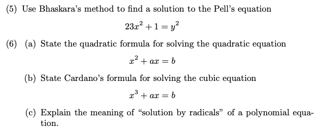 Bhaskara's Formula for Quadratic Equations, Prof. Gis