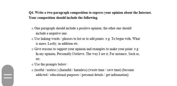 how to write two paragraphs