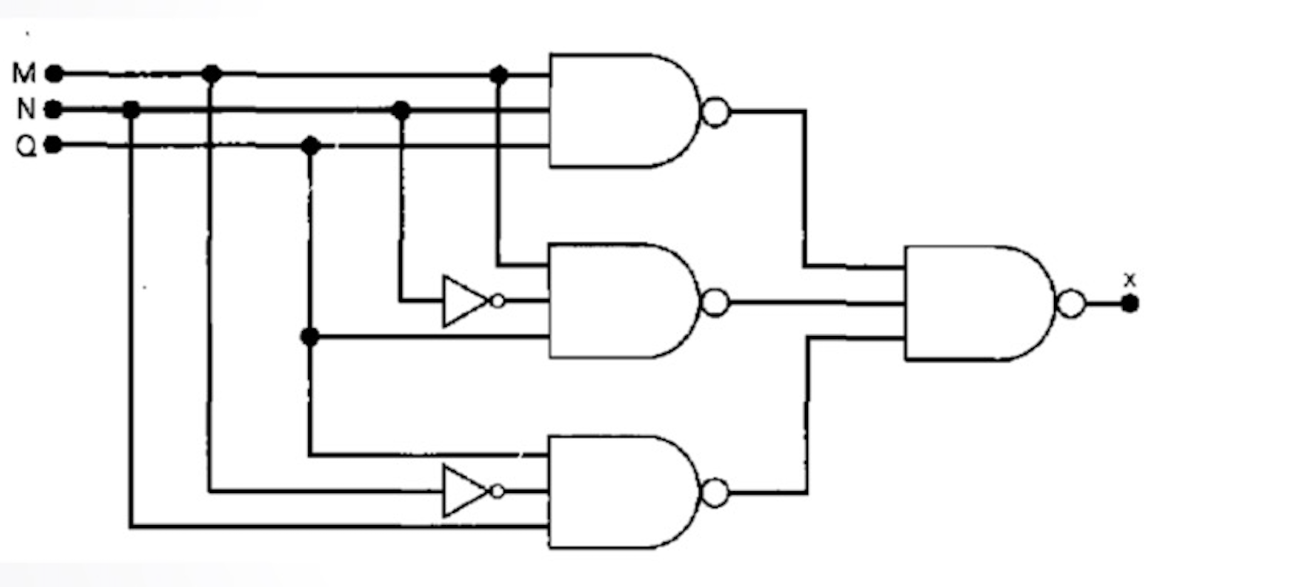 Solved Simplify The Circuit In The Figure Using Boolean 