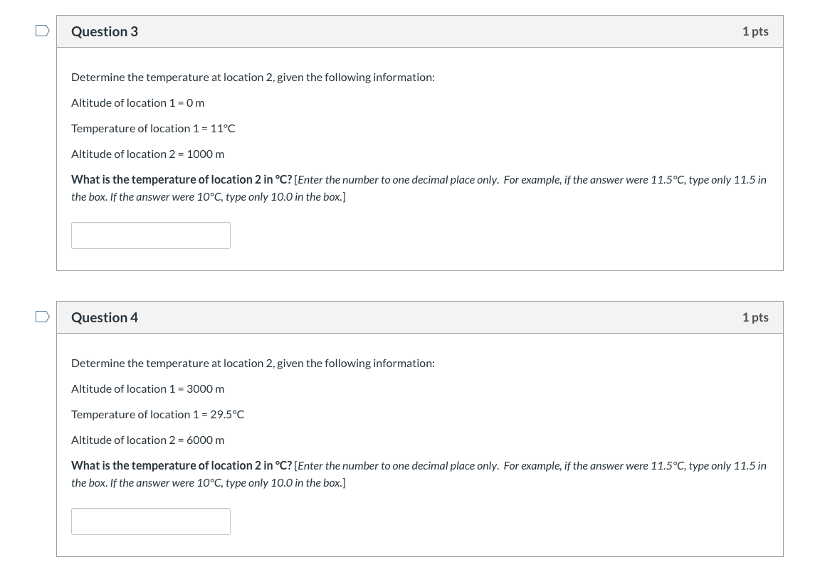 Solved Question 3 Determine The Temperature At Location 2, 